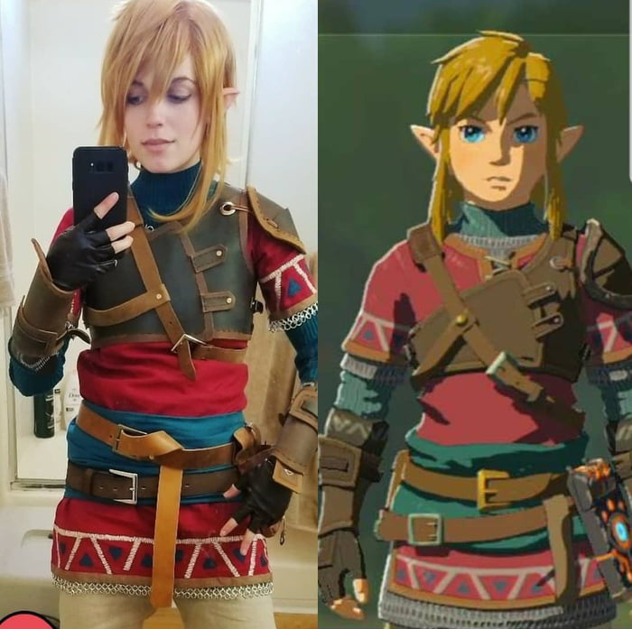 Link and Zelda cosplay by fenixfatalist - 9GAG