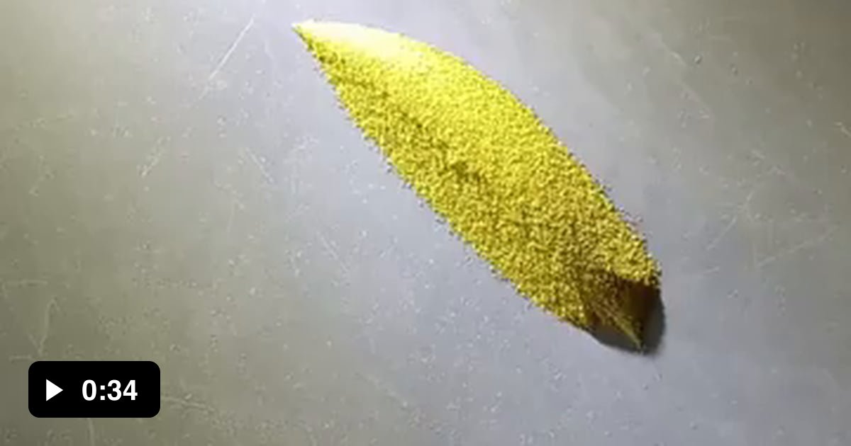 Writing with powder - 9GAG