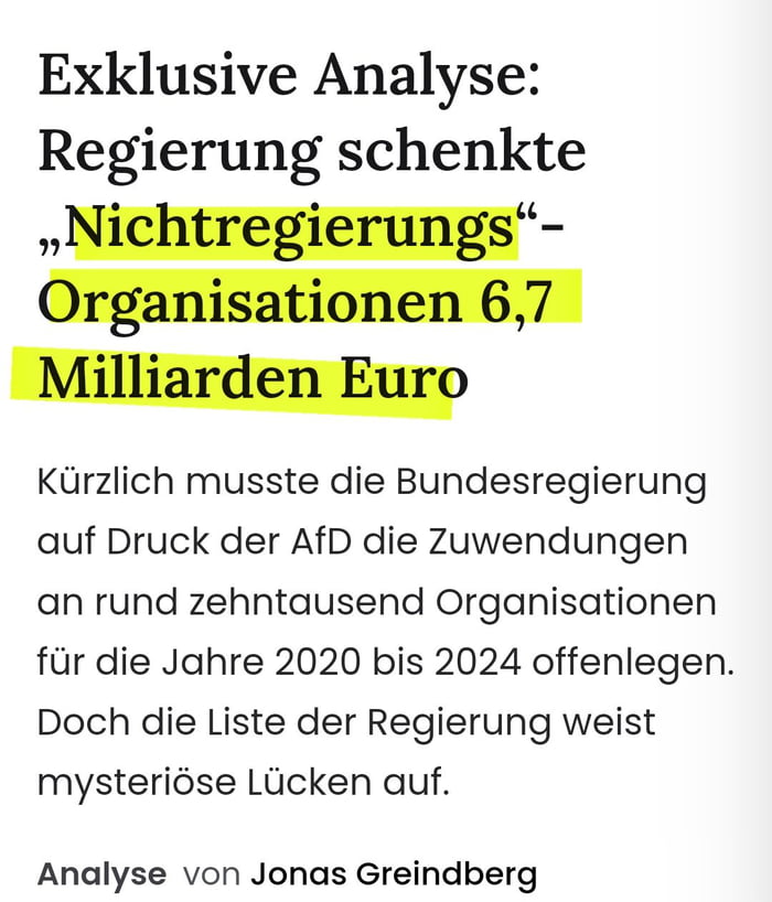 Ich Glaube Wir Brauchen Bald Einen Neuen Namen F R