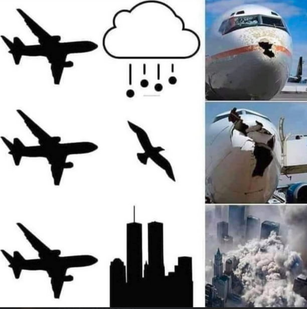 Jet Fuel cannot melt Steel beams. 9GAG