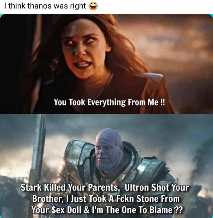 Thanos! - 9GAG