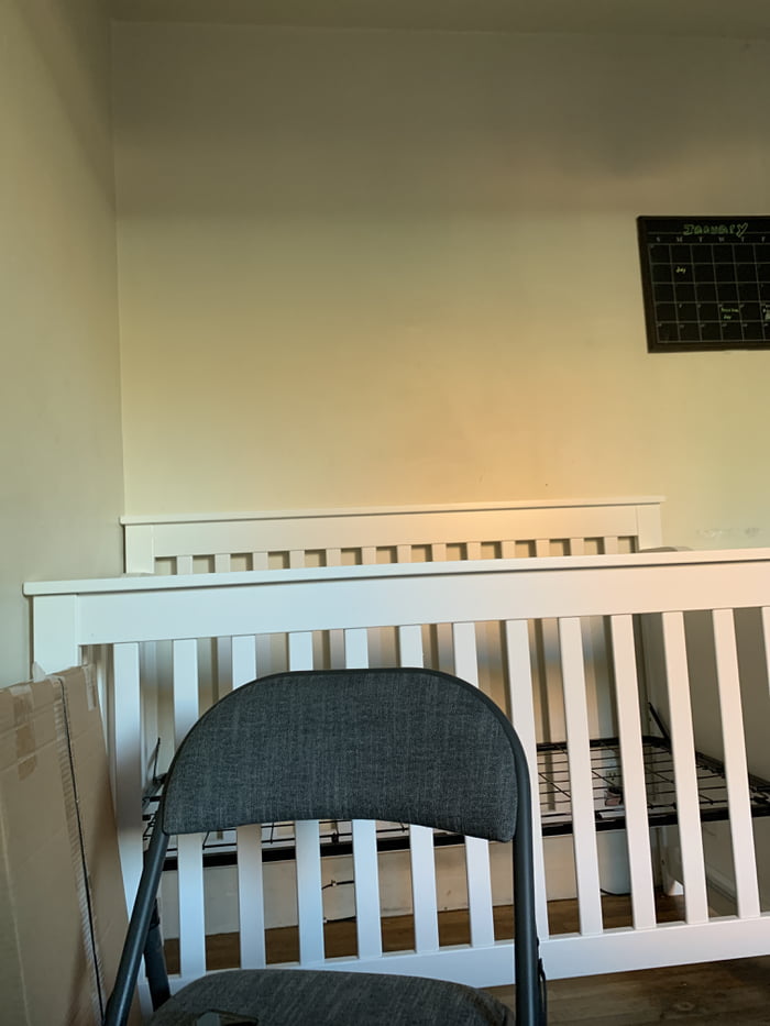 Built my first crib! Kids due august 2nd3 9GAG