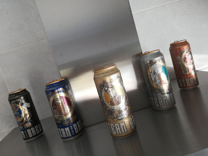 Imperial Stout, Wheat pale ale, Imperial ipa, Pale ale, German Red