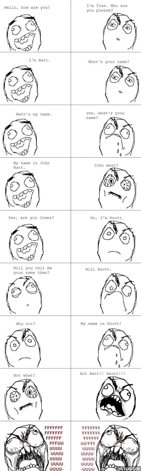 My first attempt at rage comics - 9GAG