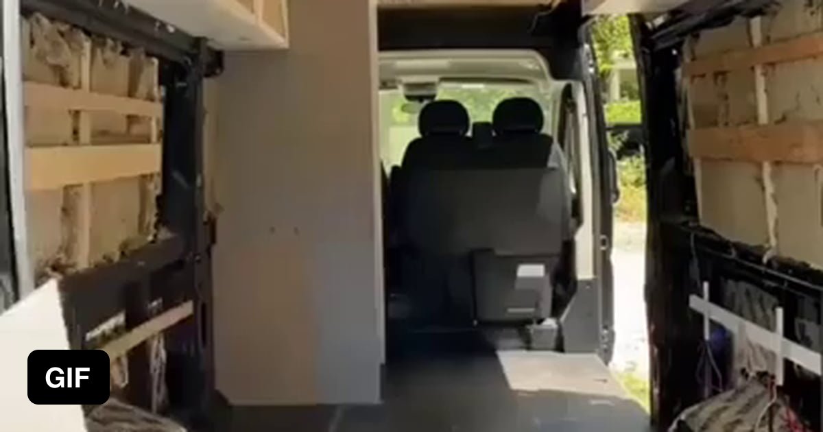 Quarantine van build timelapse - 9GAG