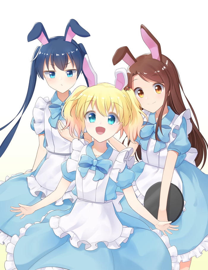 Ayaya and friends in Wonderland. - 9GAG