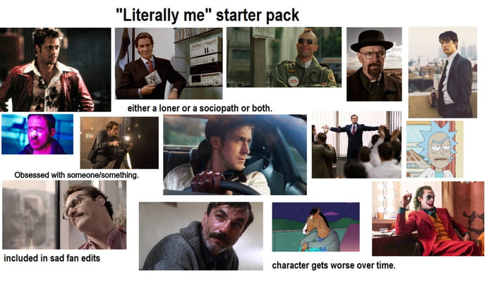 Literally Me Starter Pack 9GAG