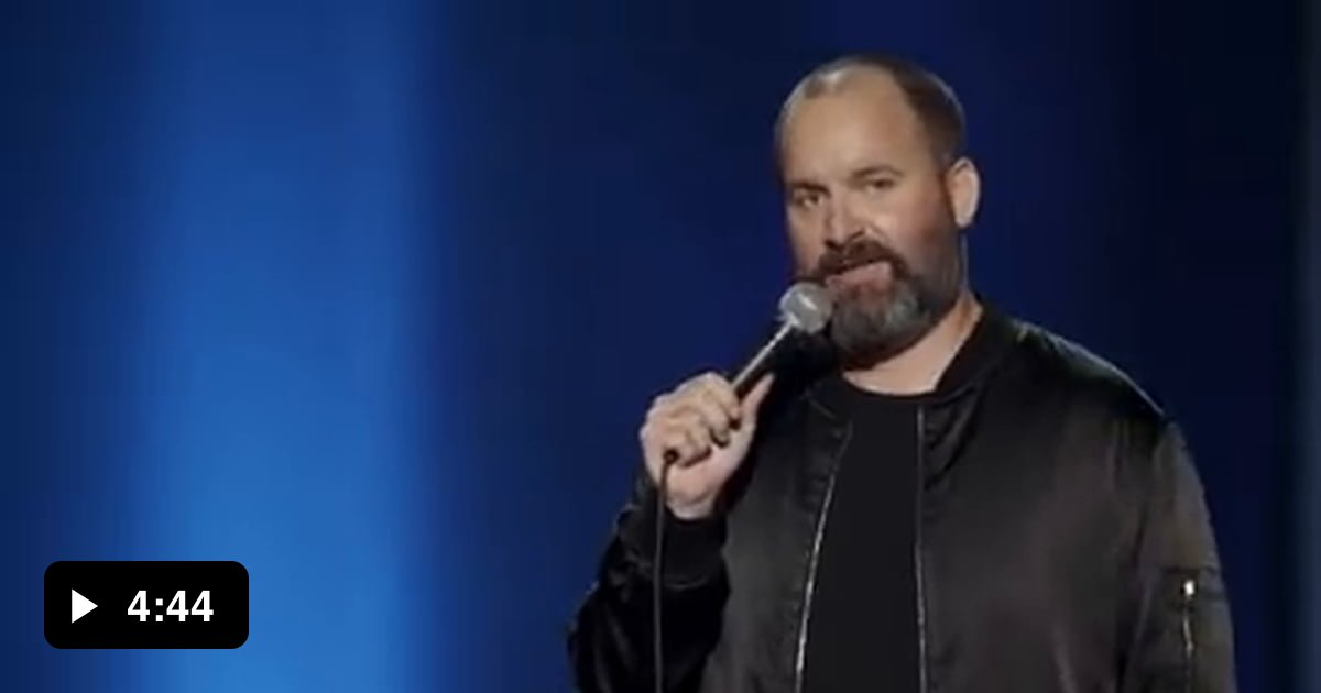 Tom Segura visits a shady place to get some merchandise. - 9GAG