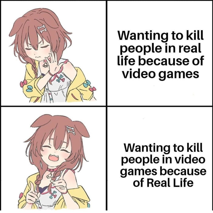 Video Games Don t Cause Violence Violence Causes Video Games 9GAG