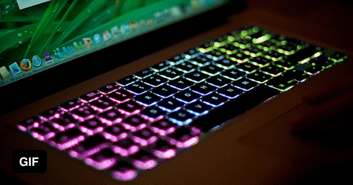 Keyboard Dramatic Effect Pretty cool keyboard effect. - 9GAG