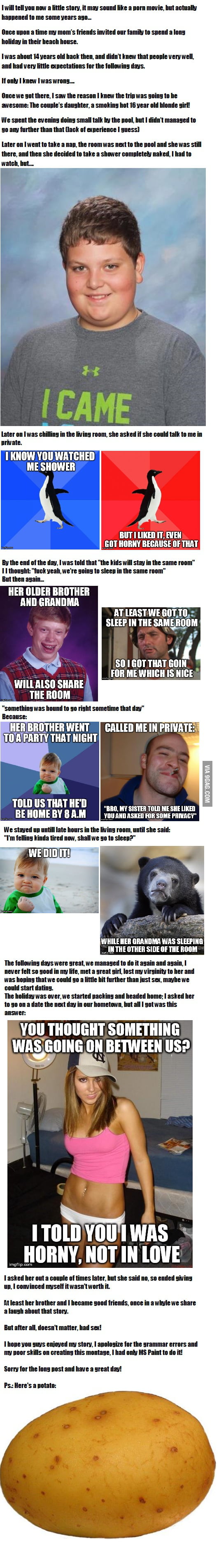 Happened a few years ago, I finally had the patience to make it and ...