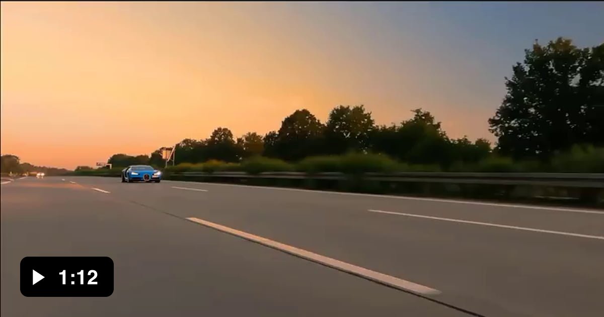 Highest Top Speed Ever On A Public Highway 414km/h (257mph) On The