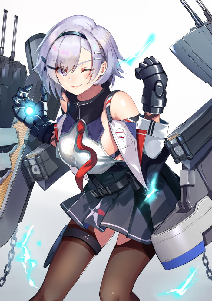 Heya, Commander!~ (USS Reno, Azur Lane, Eagle Union Faction) - 9GAG