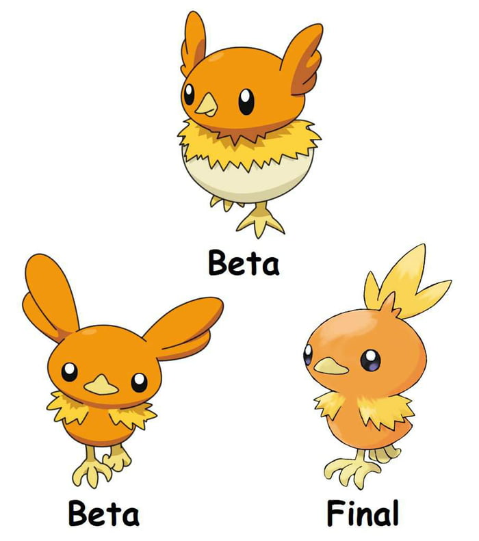 Beta Torchic (Source: google) - 9GAG