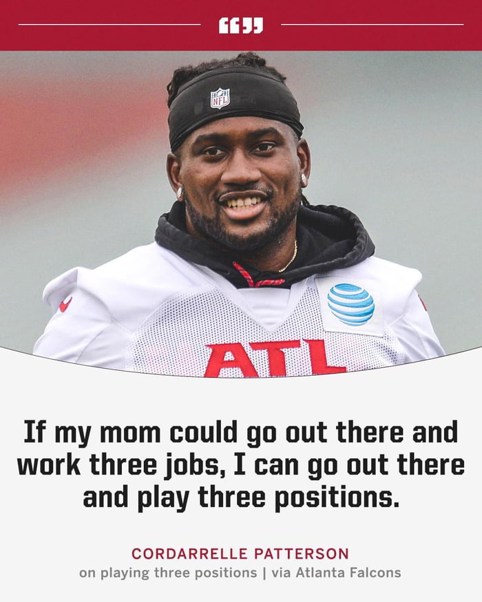 This NFL player’s response to a question from a reporter today regarding him having to play 3