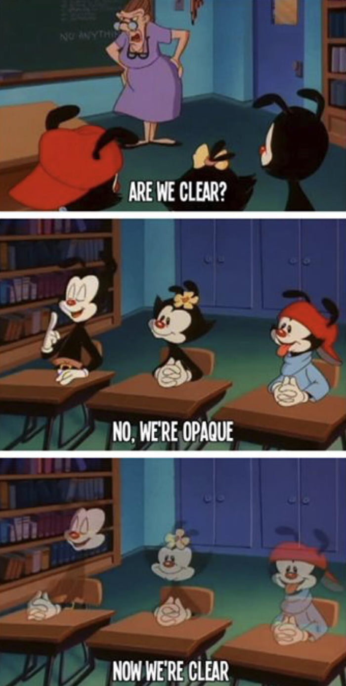 Are we clear? - 9GAG