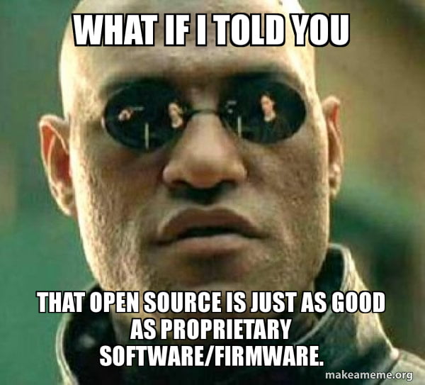 Matrix Open Source Software Meme