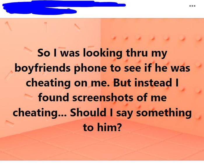Catching A Cheater 9gag