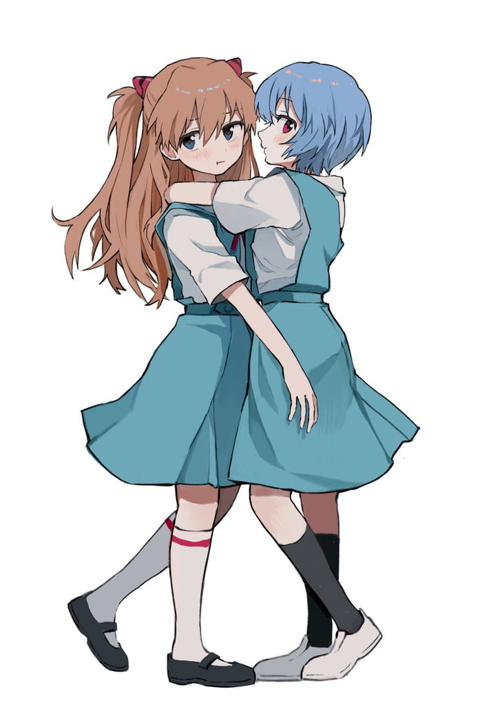 Asuka and Rei - 9GAG