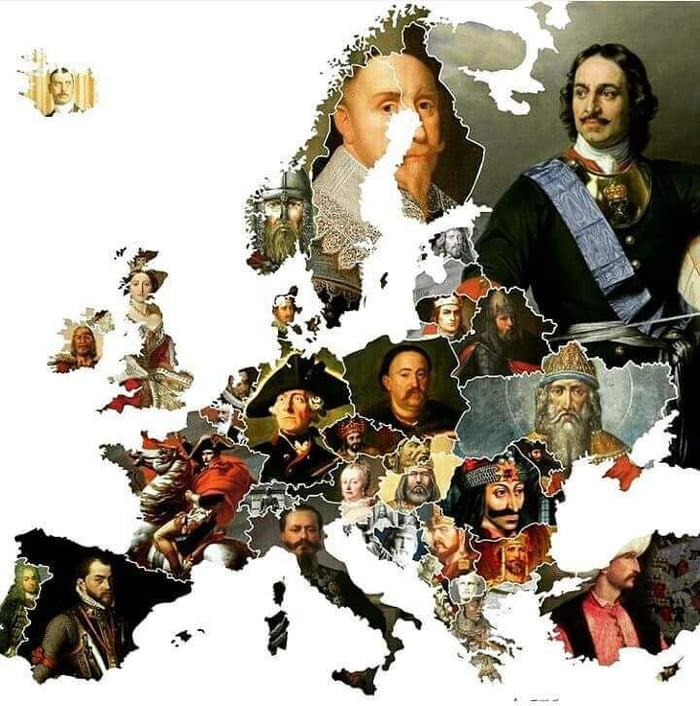 Most known ruler of every european country, can you guess every each one of them? 9GAG