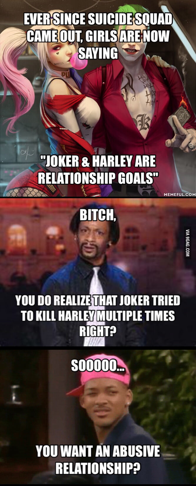 Apparently Girls Want An Abusive Relationship Now.... - 9GAG