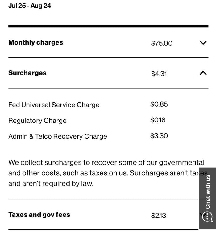 Verizon “surcharges” are really just stealing from customers 9GAG