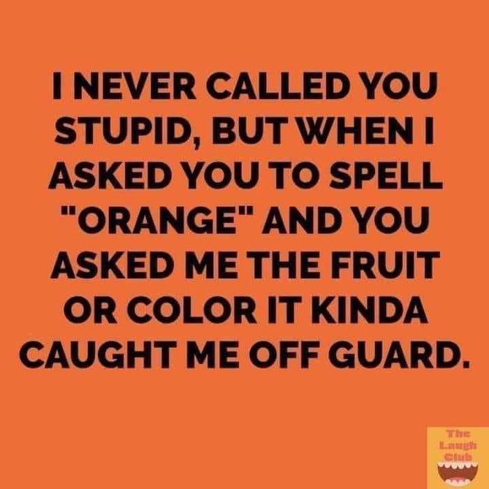 Orange vs Orange - 9GAG