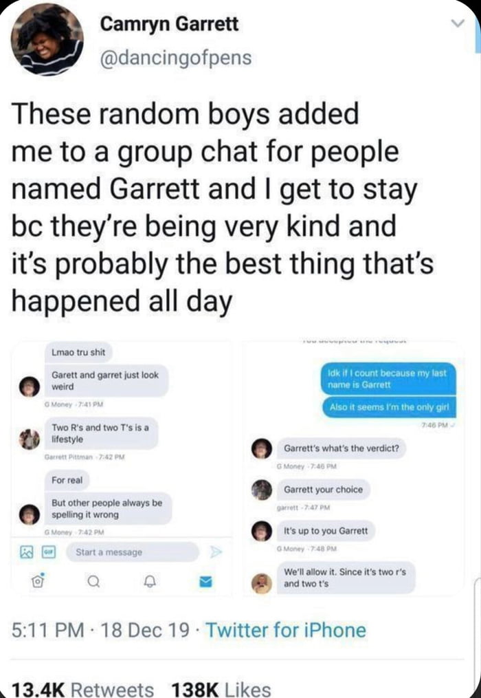 The council of Garrett's approves! - 9GAG