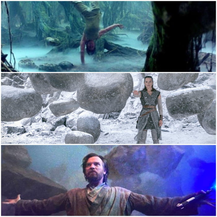 Obi-Wan really took rocks to the next level - 9GAG