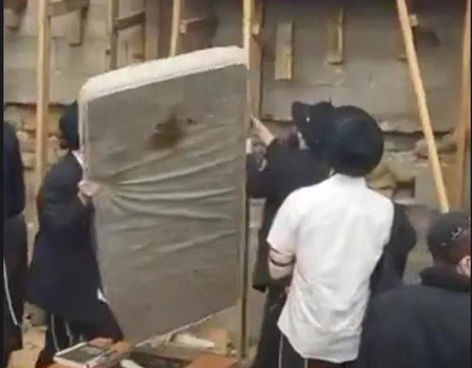 That makes me sick.... They found some bloody child sized mattresses in