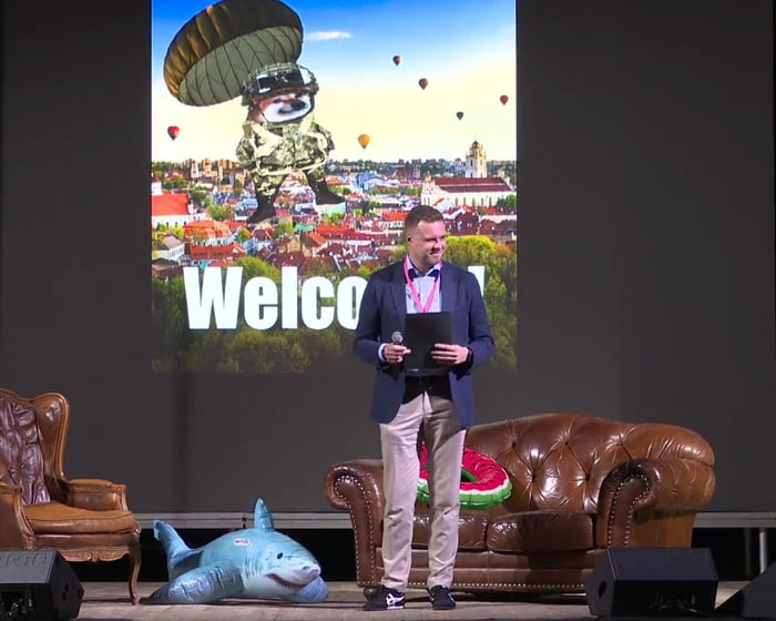 Lithuanian Foreign Affairs Minister Opens NAFO Conference 9GAG