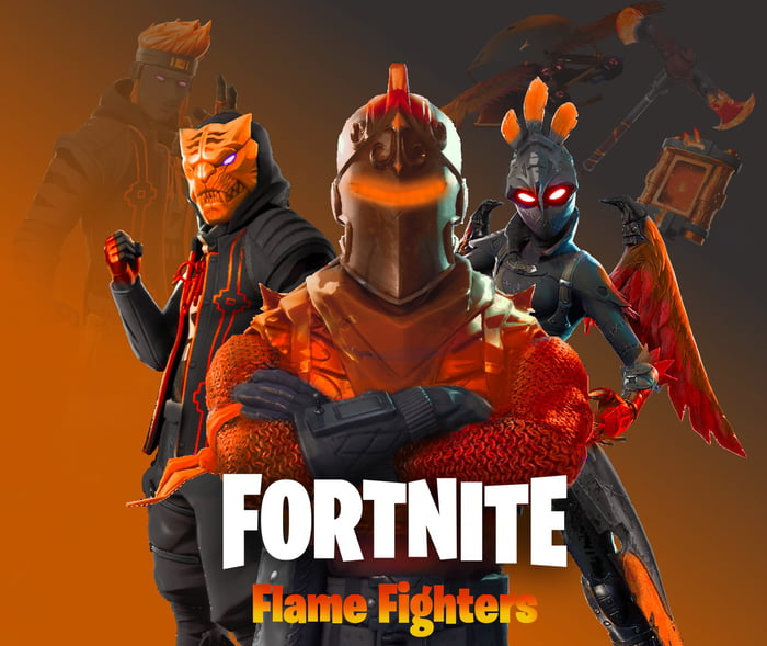 Fortnite Flame Fighters Pack Concept 9GAG