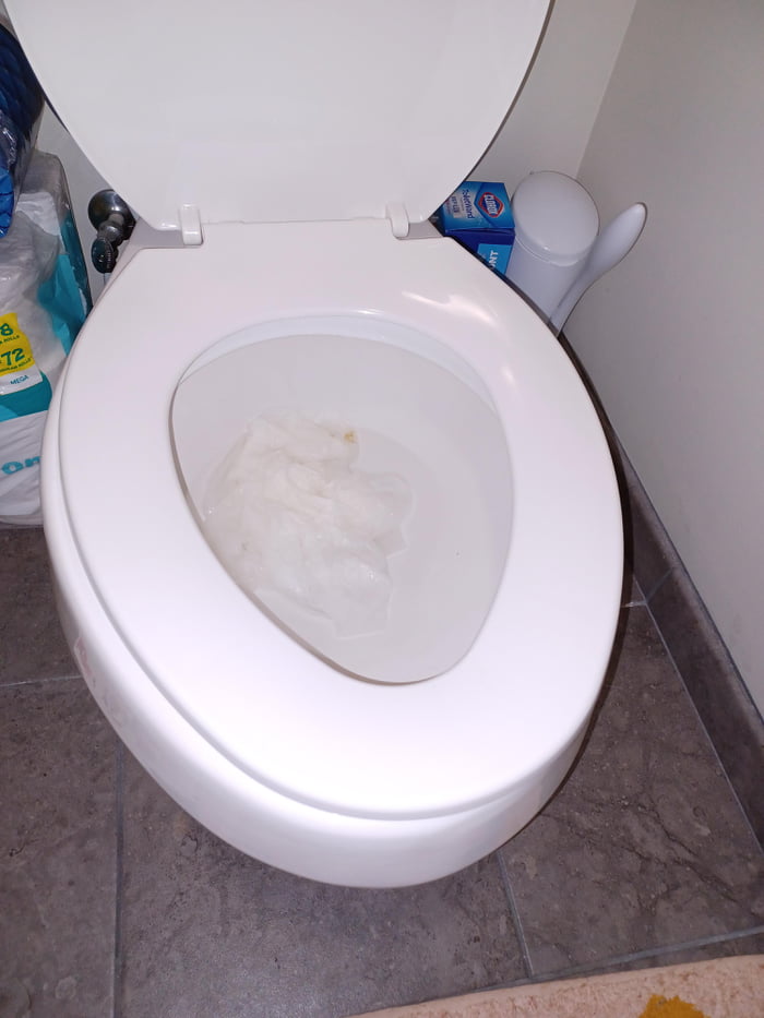 Roommate’s friend decided to use tissues instead of grabbing new toilet paper. Had to wait 18