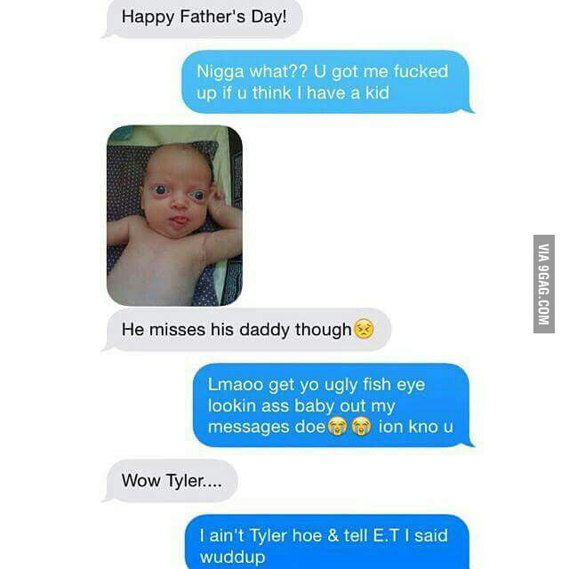 Fish eye lookin ass baby - 9GAG