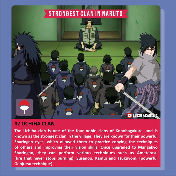 Clan In Naruto Uchiha Clan 9gag