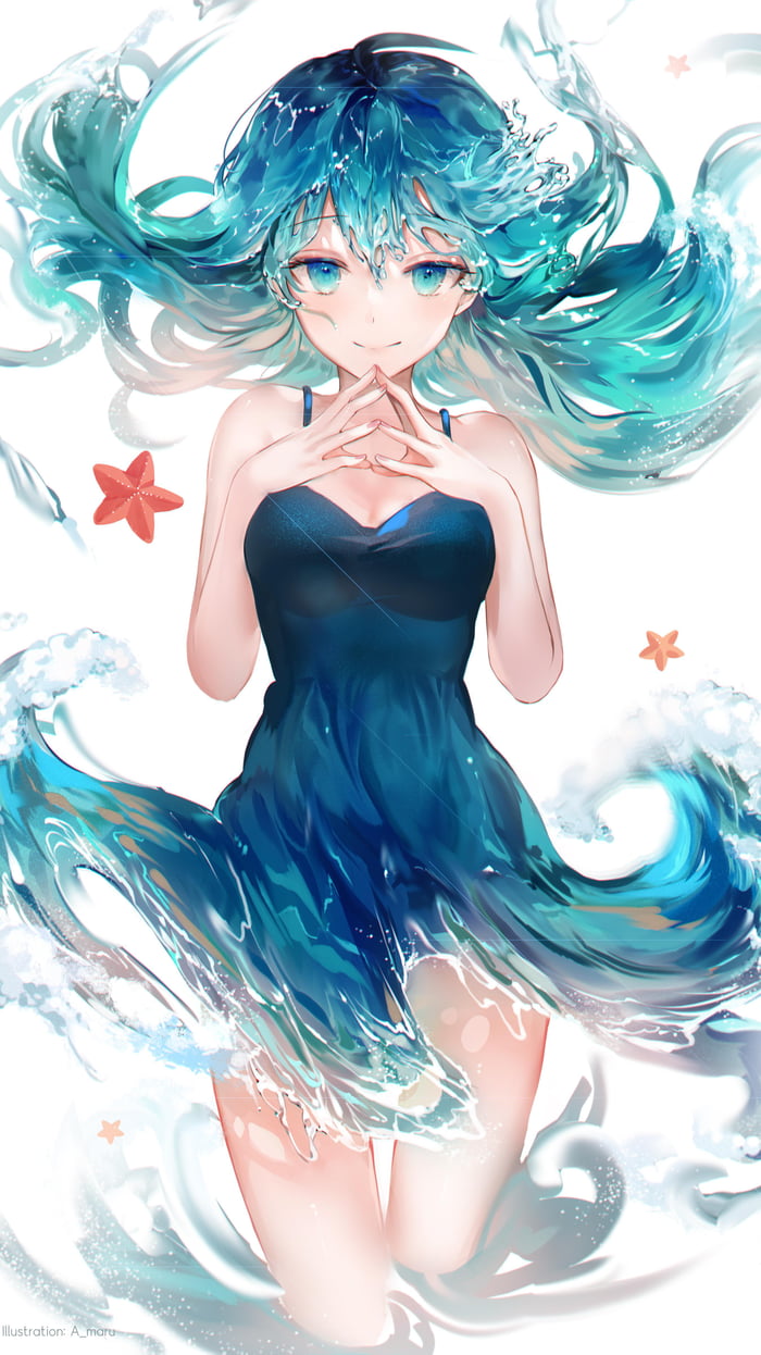 Ocean Anime Wallpapers  Wallpaper Cave