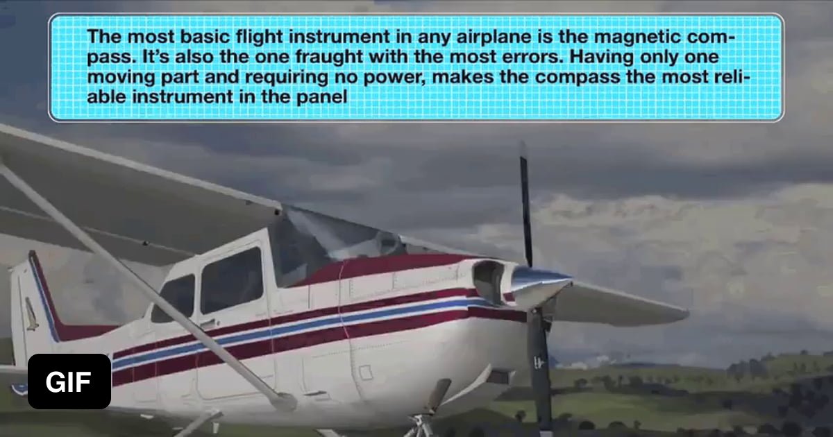 Airplane magnetic compass, how it works and four common compass errors ...