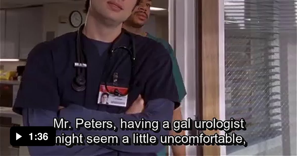 Random clip of Scrubs. 96 (S05,E23) 9GAG