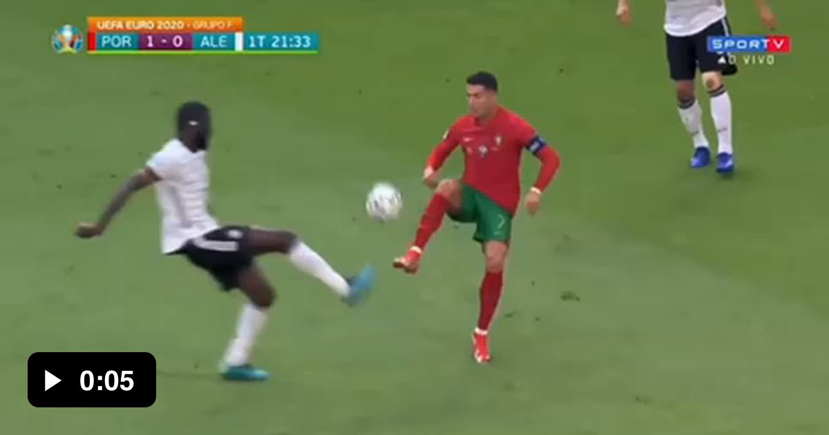 Cristiano Ronaldo x Rüdiger - 9GAG