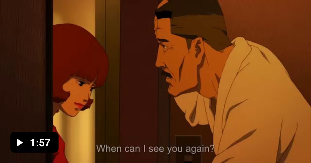 Opening from one of the best movies I have seen Paprika (2006) by