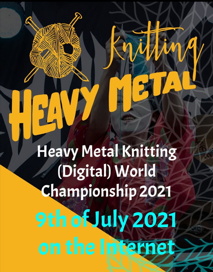 Heavy metal knitting world championship 9GAG