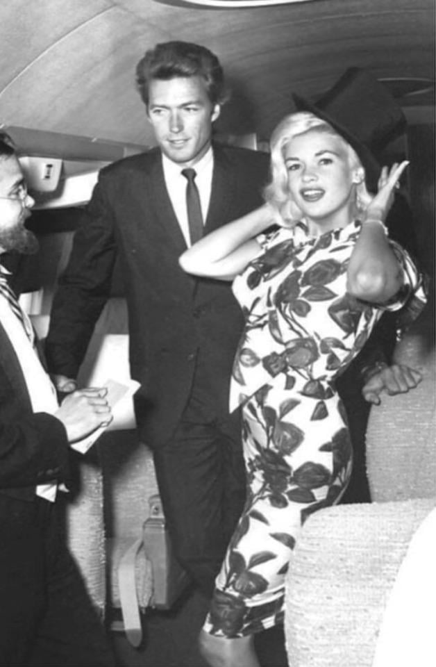 Clint Eastwood and Jayne Mansfield , San Francisco (1962) - 9GAG