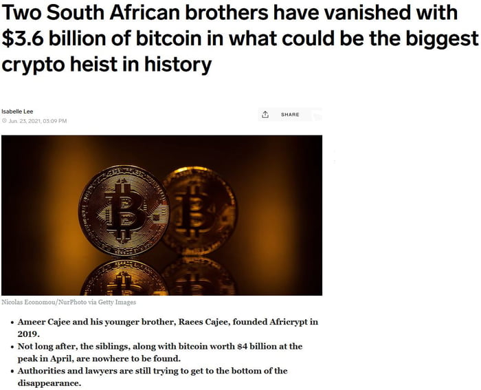 3.6b bitcoin heist