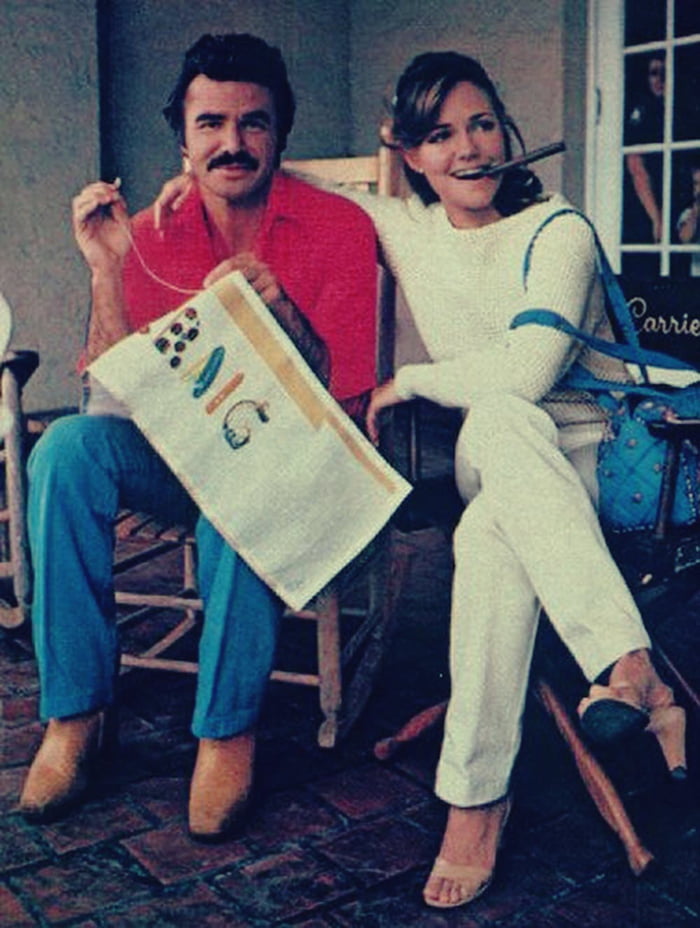 Sidekicks Burt Reynolds And Sally Field In Gag