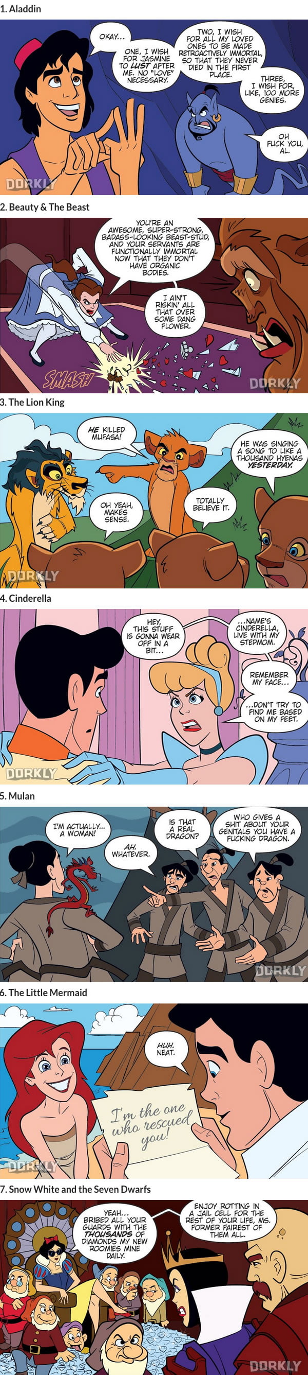 7 Disney Scenes That TOTALLY Should Have Happened