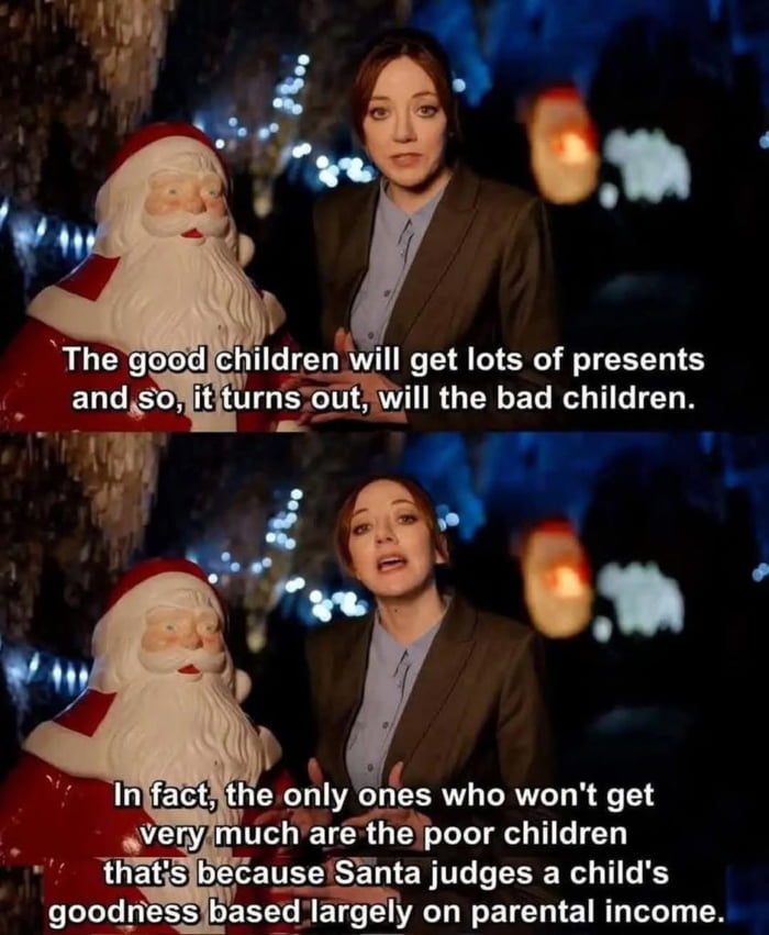 Cunk on Santa - 9GAG