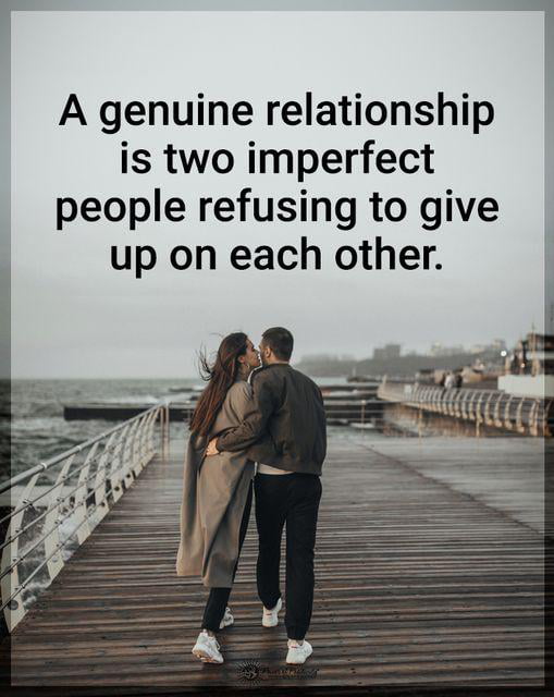 Genuine relationship means - 9GAG