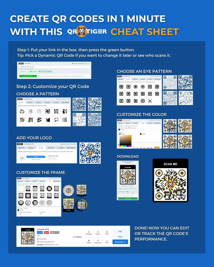 A cool guide for creating QR code in 1 minute. - 9GAG
