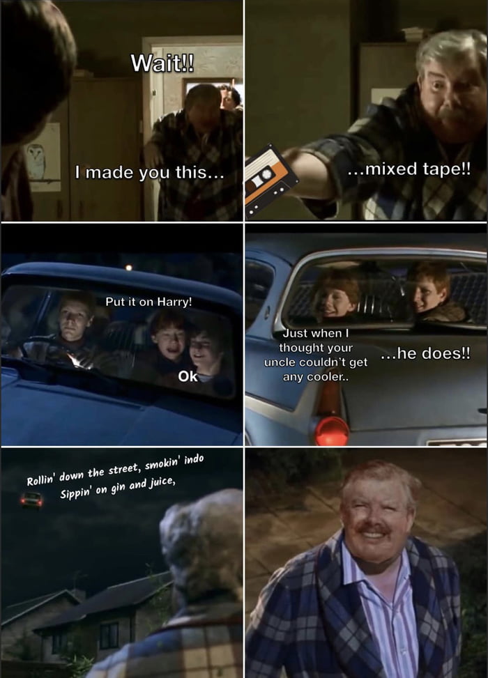 Uncle vernon is a G - 9GAG