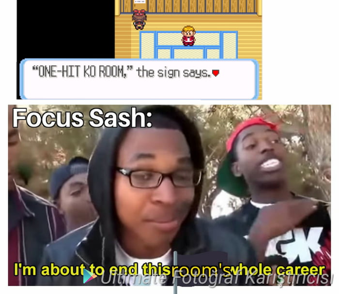 Focus Sash introduced in gen 4 but.... ORAS 9GAG